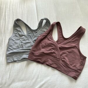 Kindred Bravely French Terry Nursing and Sleep Bras (set of 2)